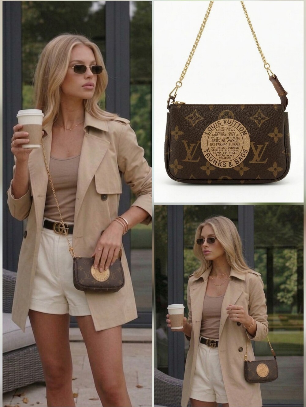 Louis Vuitton Mini Pochette Trunks & Bags Limited Edition ✨ Box+COA - Picture 3 of 16